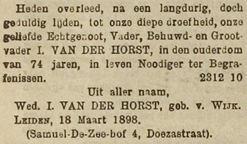 overlijden