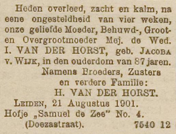 overlijden