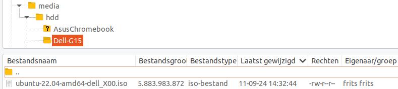 Backup-Ubuntu-herstel-image herstel