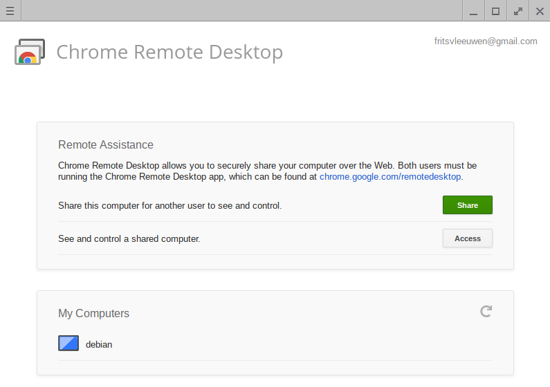 ChromeRemoteDesktop