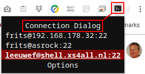 Connection-Dialog