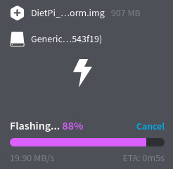 DietPi-flash DietPi