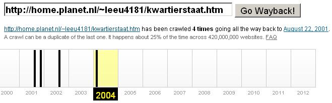 WayBackMachine