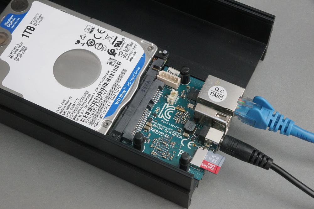 Odroid met een HD Odroid