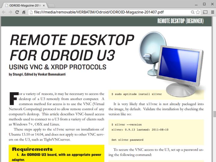 RemoteDesktopOdroidU3
