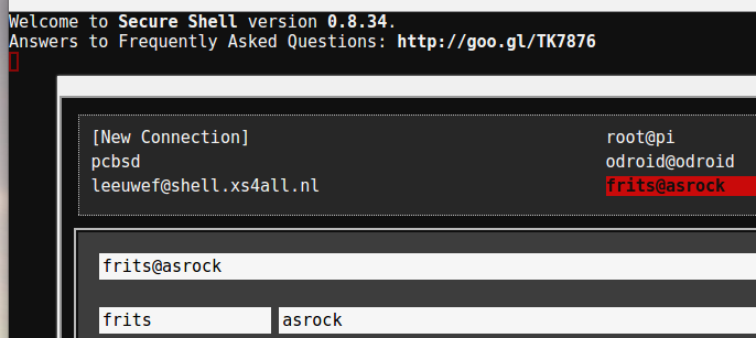 ssh