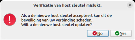 uitvoeren Security-sleutel-ok